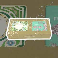 French Soap Gift Box  - Herbe Fraiche & Figue - Senteurs de France