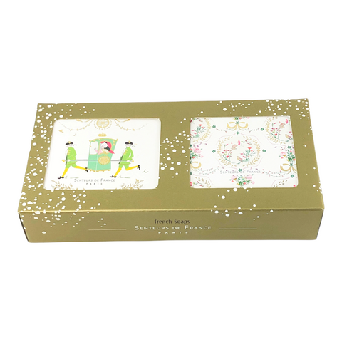 French Soap Gift Box  - Thé Précieux & Lavande - Senteurs de France