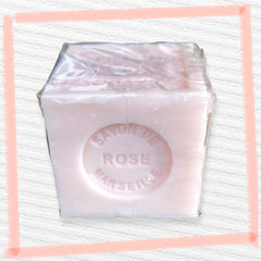 Mini Marseille Soap - Rose