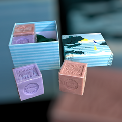 Marseille Soap Gift Box - Sea - Senteurs de France