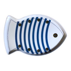 Fish & Blue Stripes Tray