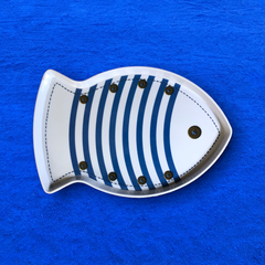 Fish & Blue Stripes Tray