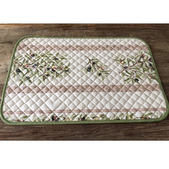 Provence Placemat - Olives - Coated Cotton