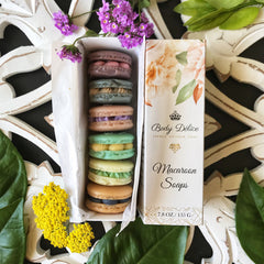 French Macaroon Soap Box - Assorted Colors